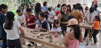 SEV fomenta la alfarería en niñas y niños para preservar tradiciones culturales