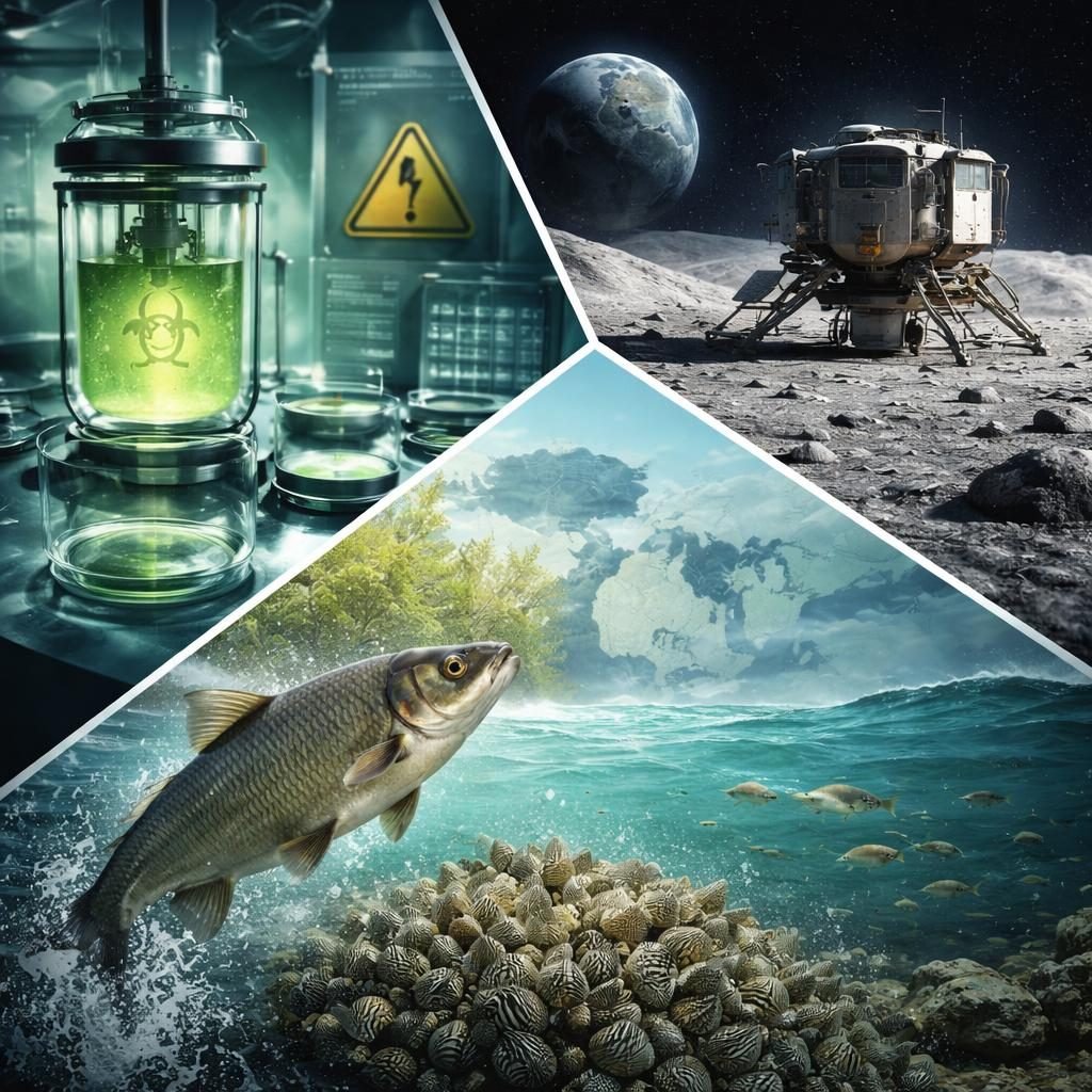 Experimento prohibido, proyectos lunares y especies invasoras en los Grandes Lagos