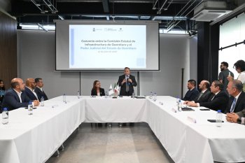 Querétaro firma convenio para invertir 30 mdp en infraestructura judicial y deportiva