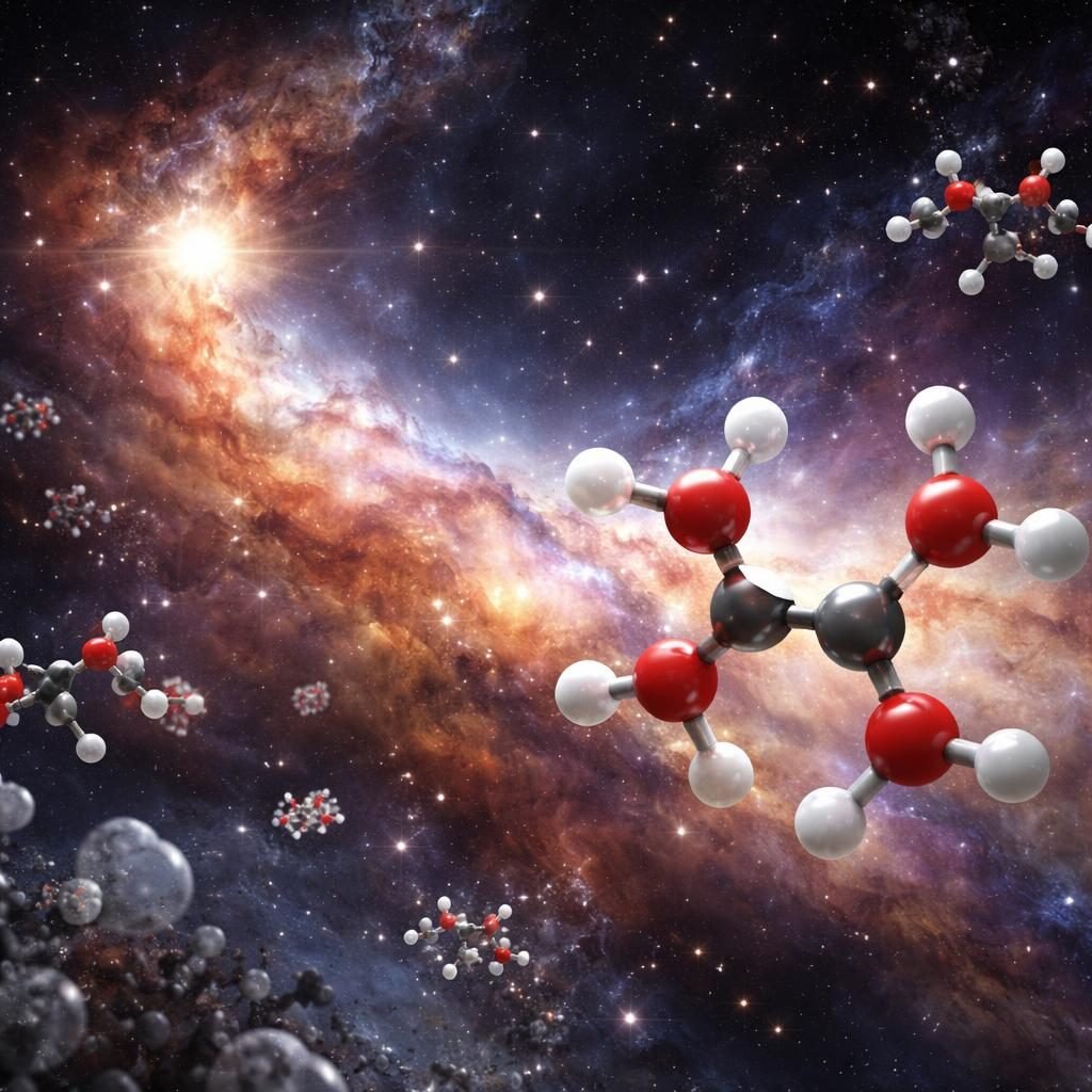 Astrónomos detectan por primera vez azúcar en el espacio interestelar