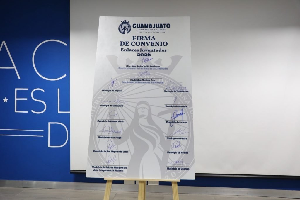Juventudes Guanajuato entrega 70 mil pesos a 12 municipios para proyectos juveniles