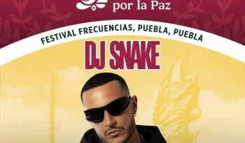 DJ Snake dará concierto gratuito en Puebla como parte del Festival Frecuencias por la Paz