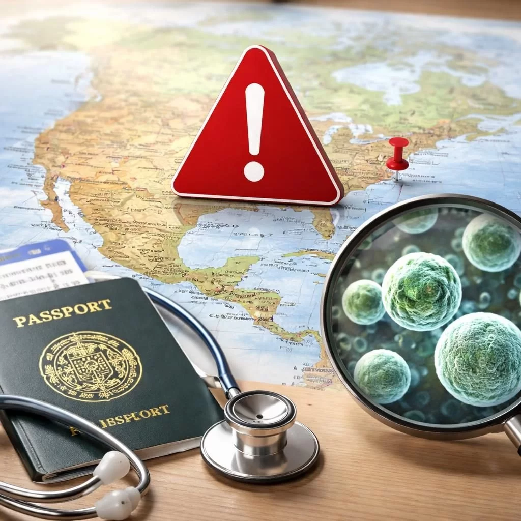 México emite aviso de viaje por brote de ciclosporiasis en Estados Unidos