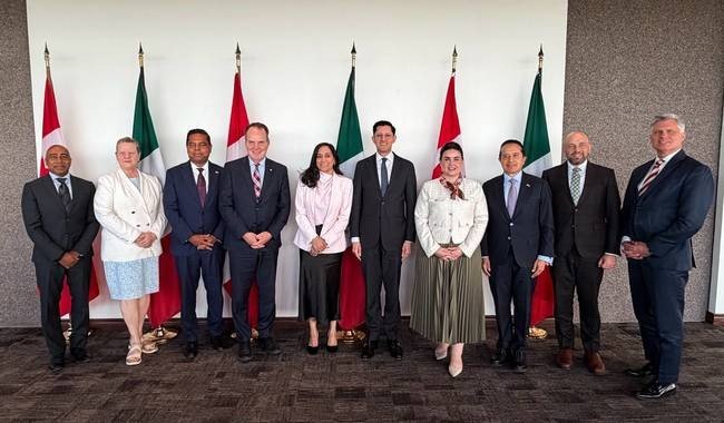 México y Canadá refuerzan cooperación estratégica en sectores clave para 2025-2028