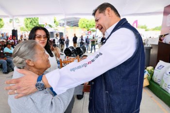 Gobierno de Puebla recupera 200 mil hectáreas y entrega apoyos al campo en Tepeaca