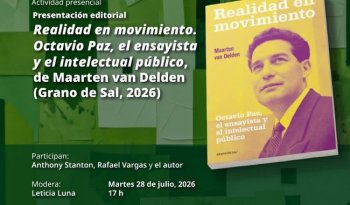 Presentan libro que analiza el legado ensayístico de Octavio Paz en la Casa Marie José y Octavio Paz
