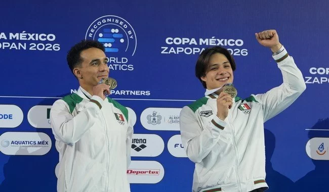 México brilla en la Copa de Clavados 2026 con cuatro medallas en una jornada