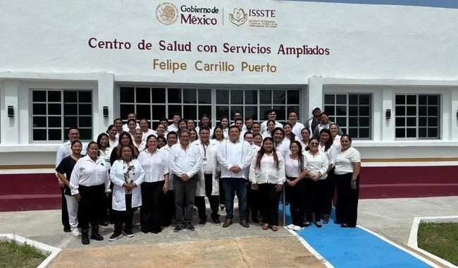CESSA Felipe Carrillo Puerto del ISSSTE en Progreso atenderá a más de 100 mil derechohabientes