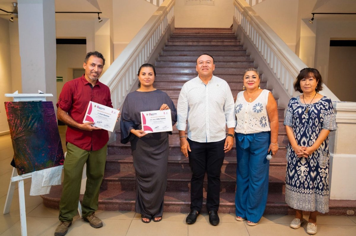 FPMC inaugura exposición "Fragmentos que habitan" del artista José Munive en Cozumel