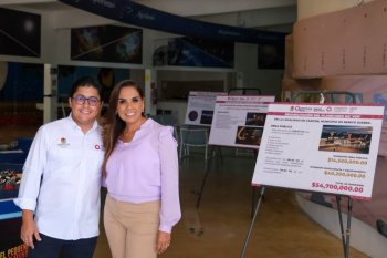 Mara Lezama anuncia inversión de 54.7 mdp para transformar el Planetario Ka’Yok’ de Cancún