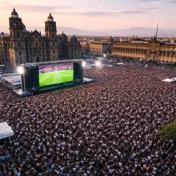 Fifa fan fest del zócalo reporta lleno total para el último partido del mundial 2026