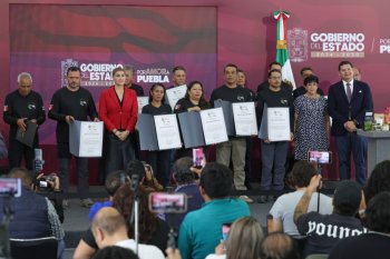 Gobierno de Puebla reconoce a Espeleo Rescate México por su labor humanitaria