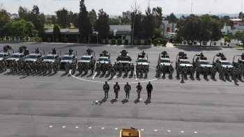 Más de 400 elementos del Ejército y Guardia Nacional llegan a Zacatecas para reforzar seguridad