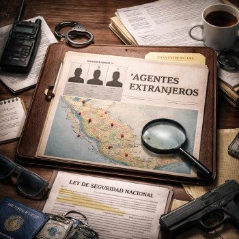 Operan en México 250 agentes extranjeros que deben apegarse a la Ley de Seguridad Nacional: Sheinbaum