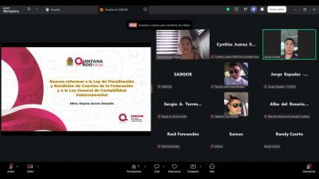 SABGOB capacita a funcionarios de Quintana Roo en reformas de fiscalización y contabilidad gubernamental