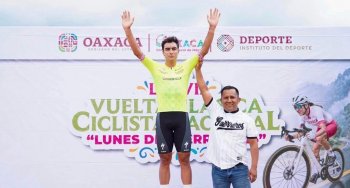 Ciclistas de Aguascalientes lideran la Vuelta Oaxaca 2026 en sus categorías