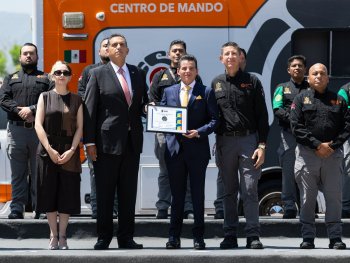 FIFA reconoce a Protección Civil de Nuevo León por su labor en el Mundial 2026