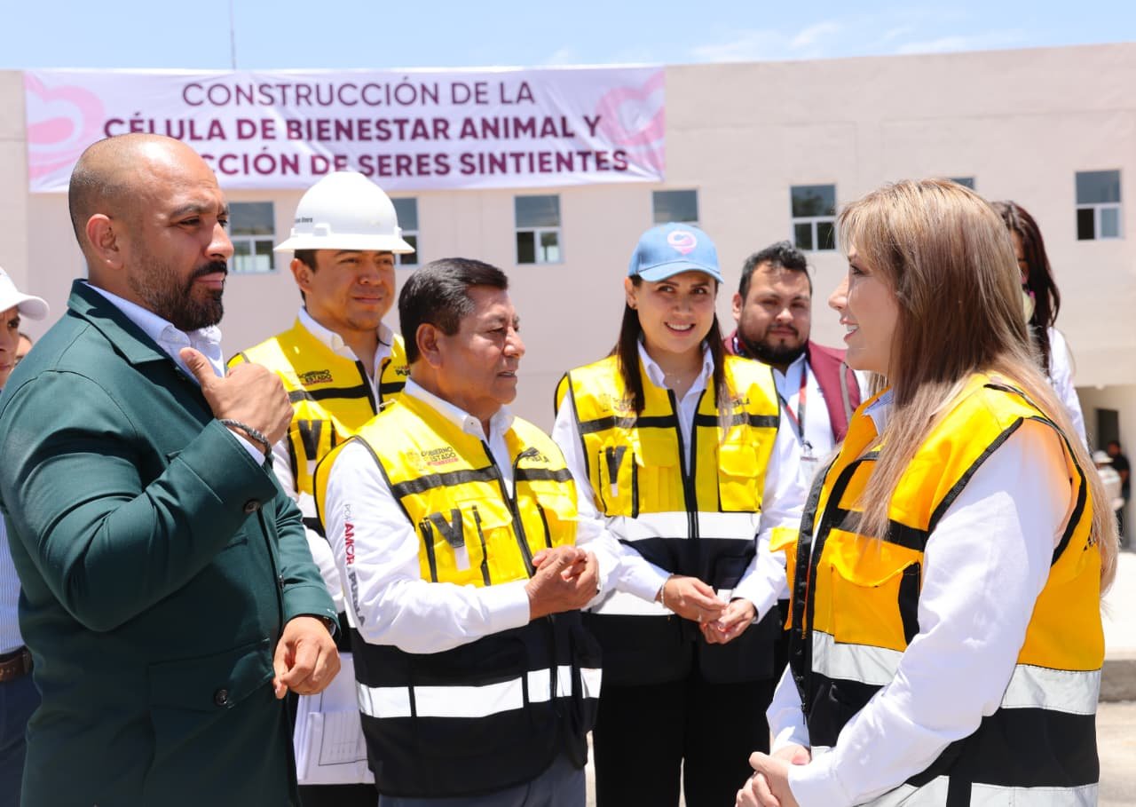 Célula de Bienestar Animal en Puebla: avance del 77% y plan para replicarla en 217 municipios