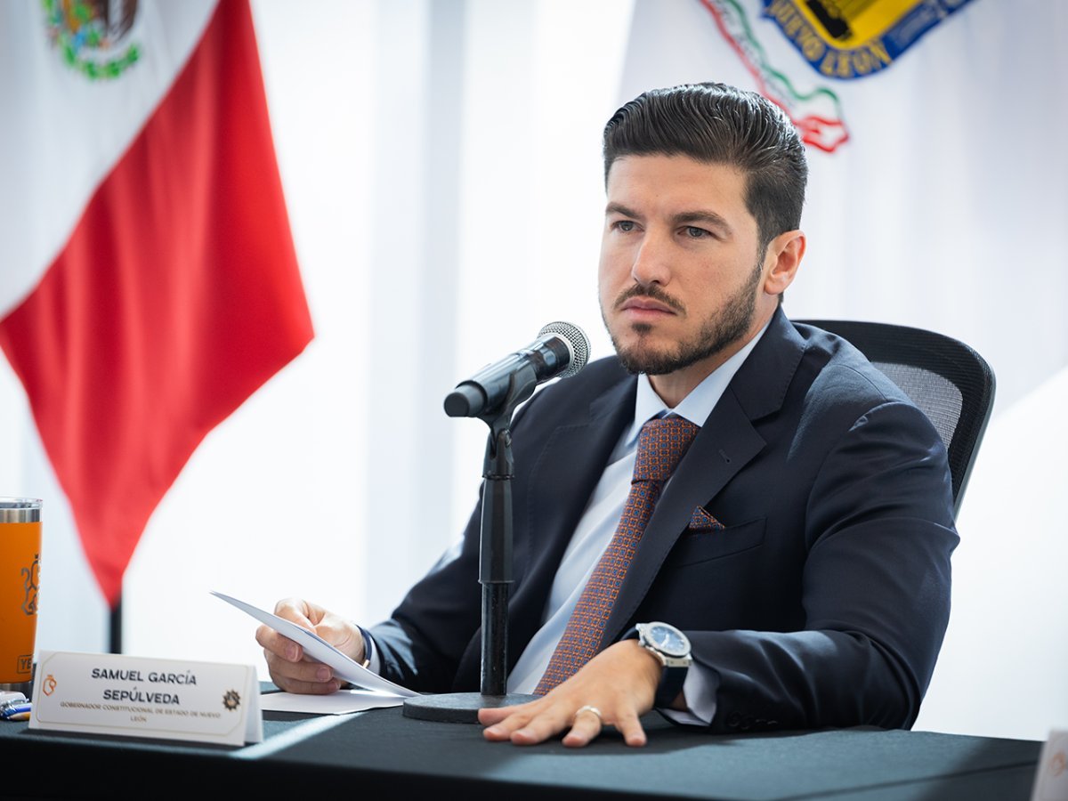 Gobernador de Nuevo León reporta cifras récord en seguridad y pide no bajar la guardia
