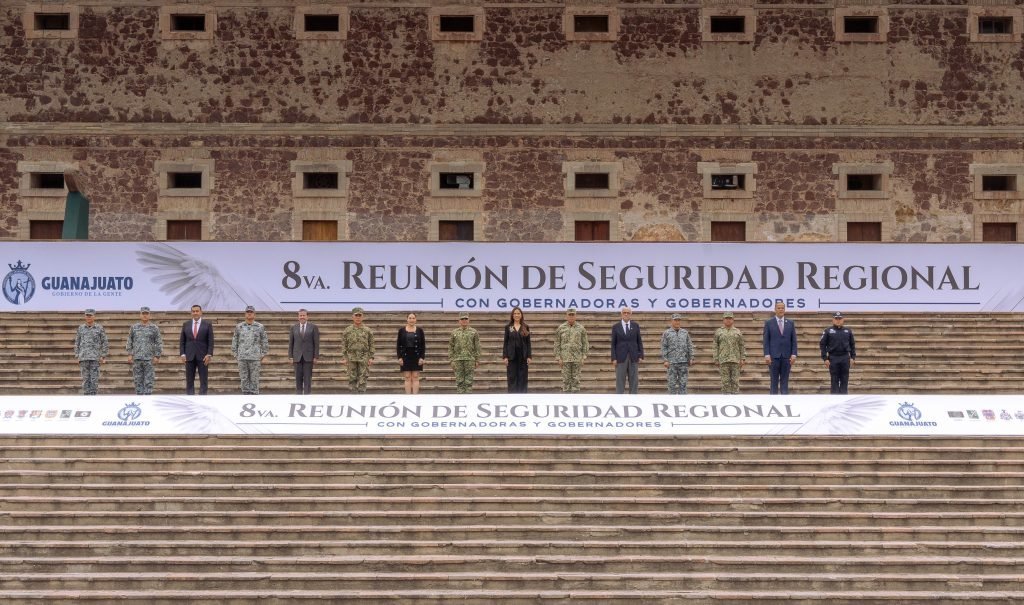 Gobernadora de Guanajuato encabeza reunión regional de seguridad con acuerdos clave