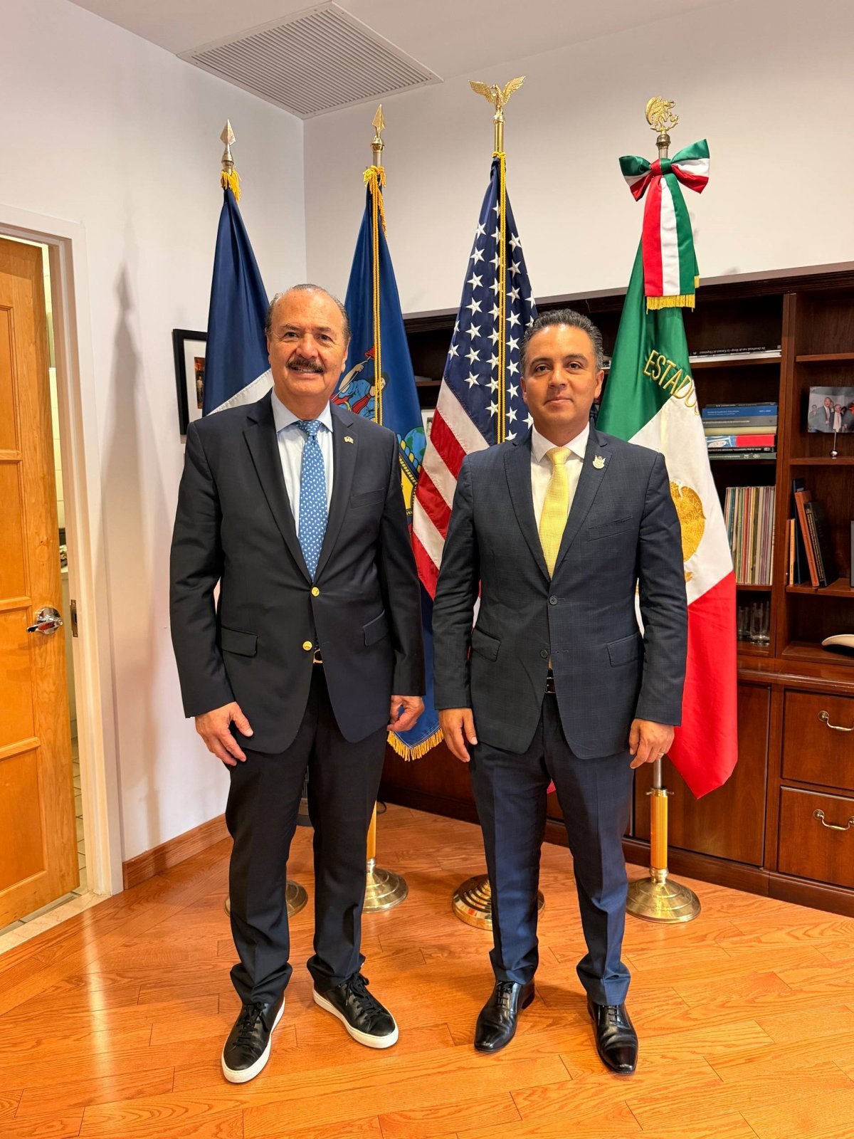 Querétaro refuerza lazos con Nueva York para proteger a migrantes y fomentar comercio
