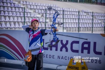 Anna Isabella Esparza, la arquera de 14 años que ganó oro panamericano y sueña con unos Juegos Olímpicos