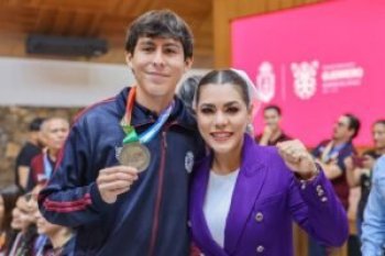 Evelyn Salgado reconoce a deportistas guerrerenses que ganaron 20 medallas en Olimpiada Nacional CONADE 2026