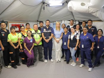Hospital Móvil del FIFA Fan Festival en Monterrey cierra con 345 atenciones, 142 a extranjeros