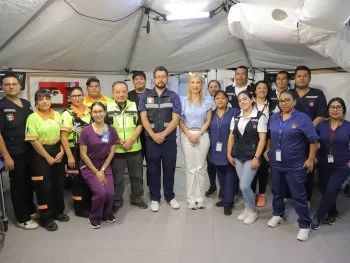 Hospital Móvil del FIFA Fan Festival en Monterrey cierra con 345 atenciones, 142 a extranjeros
