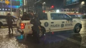 Policía Estatal despliega operativo en Acapulco tras lluvias intensas
