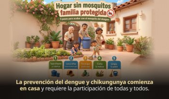 Secretaría de Salud llama a prevenir dengue y chikungunya con plan de cinco pasos ante lluvias