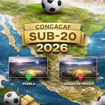 Campeonato Sub-20 de la Concacaf 2026: sedes, grupos y boletos mundialistas