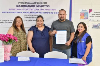 JASP firma convenios para entregar apoyos a 130 OSC en 2026