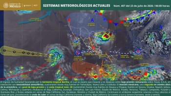 Lluvias fuertes y mar de fondo azotarán Oaxaca este jueves por onda tropical 20