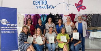 Mujeres concluyen curso de Corte y Confección en Centro Comunitario Lealtad