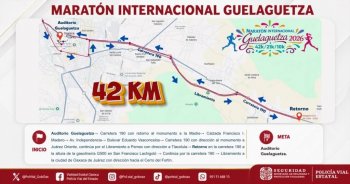 Policía Vial Estatal implementa operativo por Maratón Guelaguetza 2026 en Oaxaca