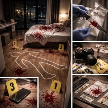 Revelan fotos y detalles del asesinato cometido por el cantante D4vd