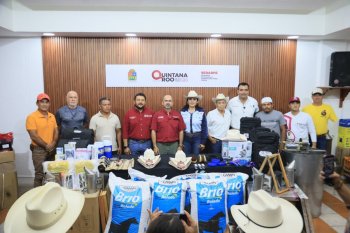 SEDARPE entrega apoyos del programa Fomento Ganadero a 50 asociaciones en Quintana Roo