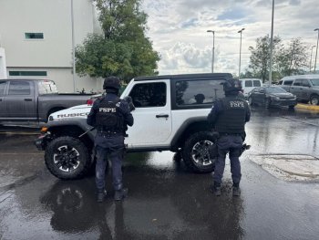 Aseguran arma larga e inhibidor de señal en San Diego de la Unión; hay dos detenidos
