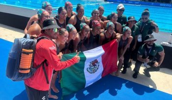 México vence a Cuba y avanza invicto a semifinales de waterpolo femenil en Centroamericanos