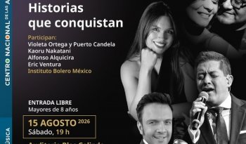 Cenart celebra el Día del Bolero con concierto gratuito en el Auditorio Blas Galindo