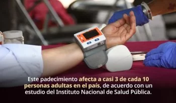 Hipertensión en México: 29.1% de adultos la padecen y 40.5% lo ignora, revela estudio del INSP