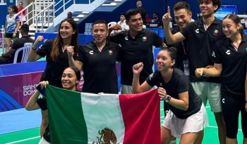 México gana oro en bádminton mixto en Centroamericanos Santo Domingo 2026