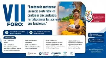 Querétaro realiza VII Foro de Lactancia Materna 2026: fechas, sedes y cómo registrarse