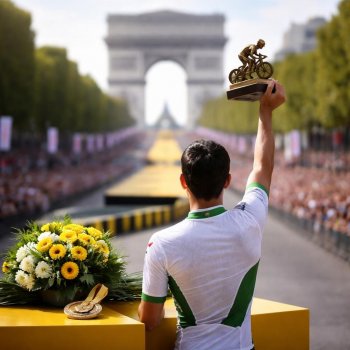 Isaac del Toro logra histórico tercer lugar en el Tour de Francia 2026