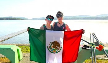 México suma plata en remo con Alexis López y André Simsch; dupla femenil logra otro oro