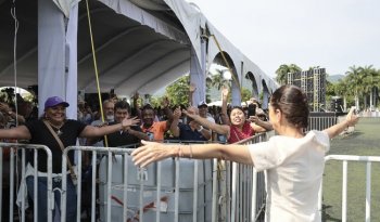 Sheinbaum beneficia a 3 millones de mujeres con Pensión Mujeres Bienestar; cancela presa La Parota