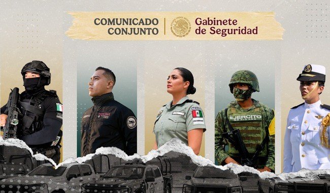 Aseguran seis armas y ocho cargadores ocultos en bocina de autobús en Tamaulipas