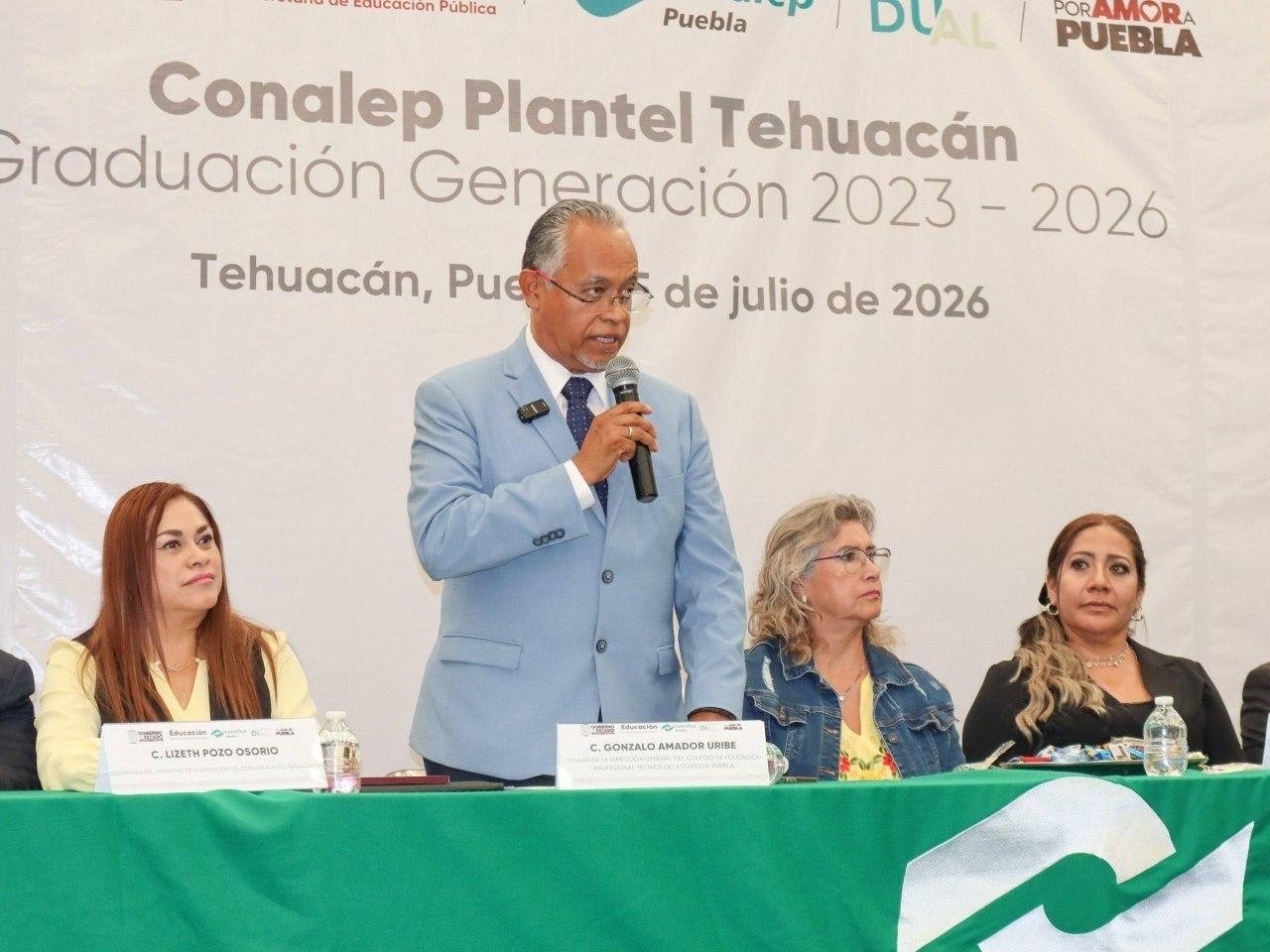Conalep Puebla gradúa a 2 mil 223 estudiantes en once planteles
