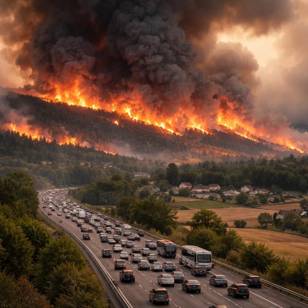 Incendios en Europa dejan más de 300 mil evacuados y al menos diez muertos en 2026